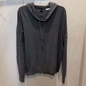 Harper Charcoal Crewneck Hoodie Sweater